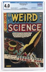 WEIRD SCIENCE #5 JANUARY-FEBRUARY 1951 CGC 4.0 VG.