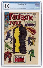 FANTASTIC FOUR #67 OCTOBER 1967 CGC 3.0 GOOD/VG (FIRST HIM - ADAM WARLOCK).