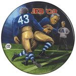 JEB BUSH FOOTBALL HAND OFF 2008 HOPEFUL BUTTON.