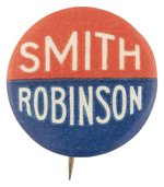 SMITH/ROBINSON 1928 NAME BUTTON HAKE #52.