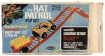 THE RAT PATROL JEEP SET IN BOX BY REMCO.