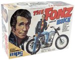 HAPPY DAYS "THE FONZ" AND HIS BIKE MODEL KIT IN BOX.