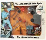 THE LONE RANGER ACTION FIGURE ACCESSORY SET IN BOX "THE HIDDEN SILVER MINE".