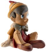 WALT DISNEY'S PINOCCHIO LARGE CARVED WOODEN FIGURE.