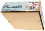 OFFICIAL THE LONE RANGER 10-PC. DOUBLE HOLSTER SET IN BOX.
