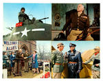 "PATTON" STARRING GEORGE C. SCOTT OVERSIZE LOBBY CARDS NEAR SET.