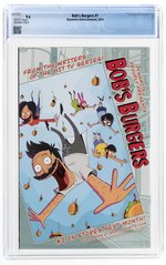 BOB'S BURGERS #1 2014 CGC 9.6 NM+.