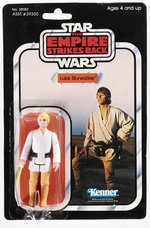 STAR WARS: THE EMPIRE STRIKES BACK (1980) - LUKE SKYWALKER 41 BACK-C CARDED ACTION FIGURE.