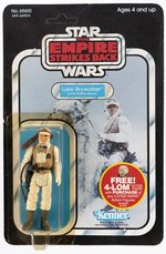 STAR WARS: THE EMPIRE STRIKES BACK (1982) - LUKE SKYWALKER (HOTH BATTLE GEAR) 47 BACK CARDED ACTION FIGURE.