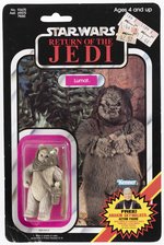 STAR WARS: RETURN OF THE JEDI (1983) - LUMAT 79-BACK CARDED ACTION FIGURE.