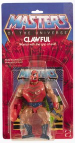 MASTERS OF THE UNIVERSE (1983) - CLAWFUL SERIES 3 CARDED ACTION FIGURE (RE-SEAL).