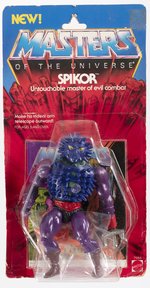 MASTERS OF THE UNIVERSE (1985) - SPIKOR SERIES 4 CARDED ACTION FIGURE.