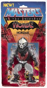 MASTERS OF THE UNIVERSE (1985) - HORDAK SERIES 4/EVIL HORDE CARDED ACTION FIGURE.