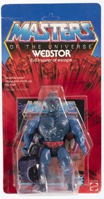 MASTERS OF THE UNIVERSE (1983) - WEBSTOR SERIES 3 CARDED ACTION FIGURE.