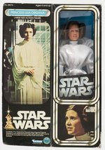 STAR WARS (1978) - PRINCESS LEIA BOXED LARGE SIZE ACTION FIGURE (CUT POP).