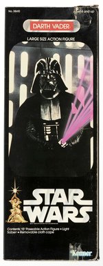 STAR WARS (1978) - DARTH VADER BOXED LARGE SIZE ACTION FIGURE.