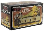 STAR WARS: RETURN OF THE JEDI (1983) - JABBA THE HUTT ACTION PLAYSET IN BOX.