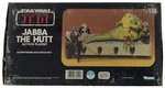 STAR WARS: RETURN OF THE JEDI (1983) - JABBA THE HUTT ACTION PLAYSET IN BOX.