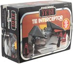 STAR WARS: RETURN OF THE JEDI (1983) - TIE INTERCEPTOR VEHICLE IN BOX.