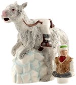 STAR WARS - SIGMA CERAMICS LUKE SKYWALKER ON TAUN TAUN TEAPOT IN BOX.