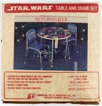 STAR WARS: RETURN OF THE JEDI - TABLE AND CHAIRS SET UNUSED IN BOX.