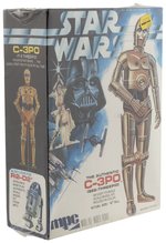 MPC STAR WARS AUTHENTIC C-3PO (SEE THREEPIO) FACTORY SEALED MODEL KIT.