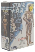 MPC STAR WARS AUTHENTIC C-3PO (SEE THREEPIO) FACTORY SEALED MODEL KIT.