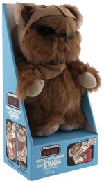 STAR WARS: RETURN OF THE JEDI (1983) - BOXED LARGE WICKET W. WARRICK THE EWOK STUFFED PLUSH.