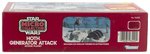 STAR WARS: MICRO COLLECTION (1982) - FACTORY-SEALED HOTH GENERATOR ATTACK ACTION PLAYSET.