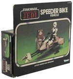 STAR WARS: RETURN OF THE JEDI (1983) - SPEEDER BIKE VEHICLE FACTORY-SEALED IN BOX.