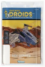 STAR WARS: DROIDS (1985) - SIDE GUNNER VEHICLE AFA 70 EX+.