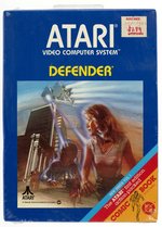 DEFENDER VIDEO GAME BY ATARI SYSTEMS W/DC COMIC SEALED.