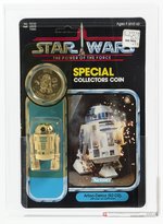 STAR WARS: THE POWER OF THE FORCE (1985) - ARTOO-DETOO (R2-D2) POP-UP LIGHTSABER 92 BACK AFA 60 Y-EX.