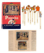 "PINOCCHIO PUPPET SHOW" BOXED SET.