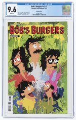 BOB'S BURGERS VOL. 2 #1 2015 CGC 9.6 NM+ (VARIANT COVER).