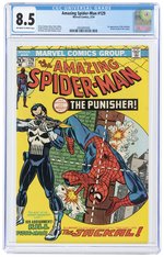 AMAZING SPIDER-MAN #129 FEBRUARY 1974 CGC 8.5 VF+ (FIRST PUNISHER).