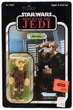 STAR WARS: RETURN OF THE JEDI (1983) - REE YEES 77 BACK-A CARDED ACTION FIGURE.