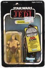STAR WARS: RETURN OF THE JEDI (1983) - RANCOR KEEPER 77 BACK-A CARDED ACTION FIGURE.
