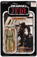 PALITOY STAR WARS: RETURN OF THE JEDI (1983) - REBEL COMMANDO 65 BACK CARDED ACTION FIGURE.