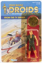 STAR WARS: DROIDS (1985) - THALL JOBEN CARDED ACTION FIGURE.