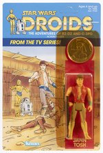 STAR WARS: DROIDS (1985) - JAN TOSH CARDED ACTION FIGURE.