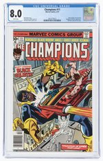 CHAMPIONS #11 FEBRUARY 1977 CGC 8.0 VF.