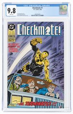 CHECKMATE #1 APRIL 1988 CGC 9.8 NM/MINT.