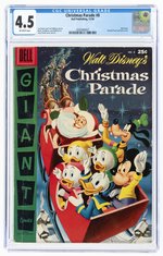 CHRISTMAS PARADE #8 DECEMBER 1956 CGC 4.5 VG+.