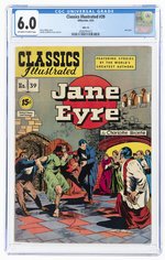 CLASSICS ILLUSTRATED #39 APRIL 1954 CGC 6.0 FINE (JANE EYRE).