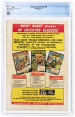 CLASSICS ILLUSTRATED #69 SEPTEMBER 1951 CGC 4.0 VG (AROUND THE WORLD IN 80 DAYS).