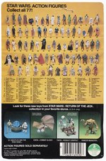 STAR WARS: RETURN OF THE JEDI (1983) - AT-ST DRIVER 77 BACK-A CARDED ACTION FIGURE.