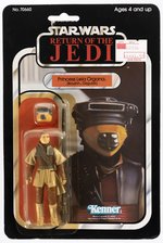 STAR WARS: RETURN OF THE JEDI (1983) - PRINCESS LEIA ORGANA (BOUSHH DISGUISE) 77 BACK-A CARDED ACTION FIGURE.