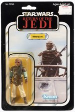 STAR WARS: RETURN OF THE JEDI (1983) - WEEQUAY 77 BACK-A CARDED ACTION FIGURE.