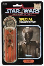 STAR WARS: THE POWER OF THE FORCE (1985) - EV-9D9 92 BACK CARDED ACTION FIGURE.